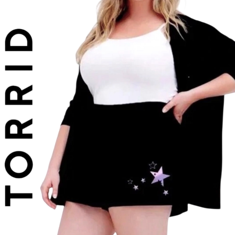 Torrid Super Soft Star Sleep Shorts 3X NWOT NEW